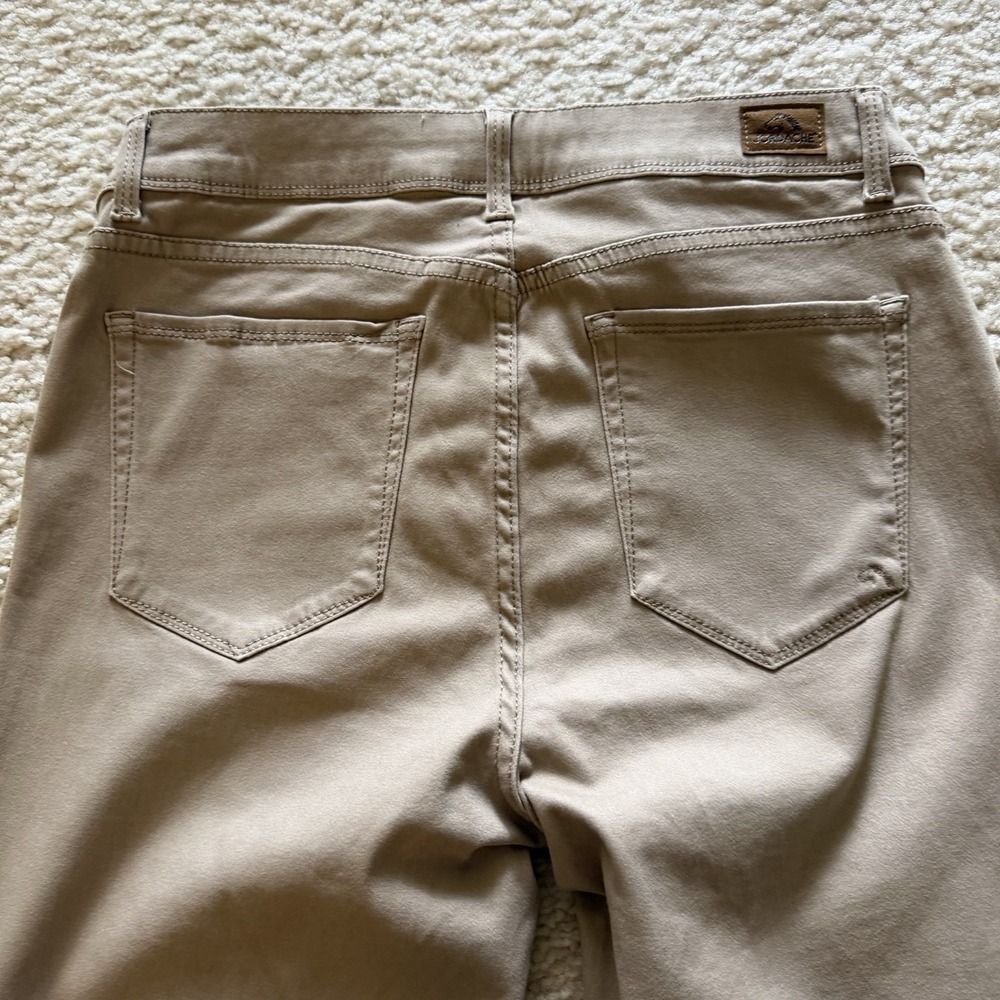 Jordache Super Skinny Soft Women Beige Size 10 Adjustable Waist Button Zip - Picture 6 of 11